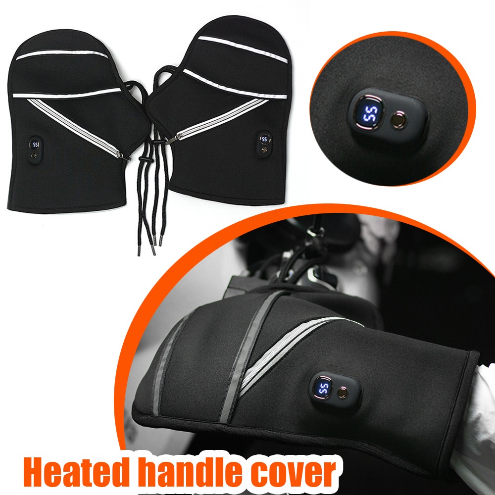 Heat Resistant Glove - Motorrad-Lenkerabdeckungen, Winter, beheizte elektronische Handschuhe, warm,