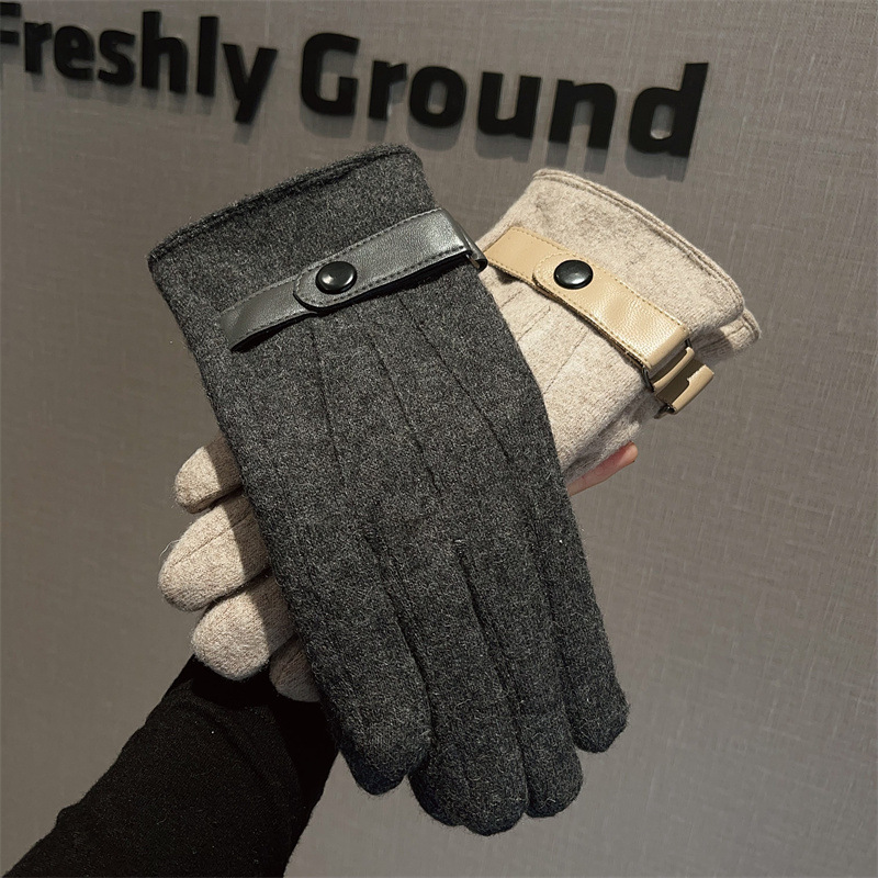 Handschuhe für Herren, Wolle,  – Wool Glove Lined Bewertung und Preis