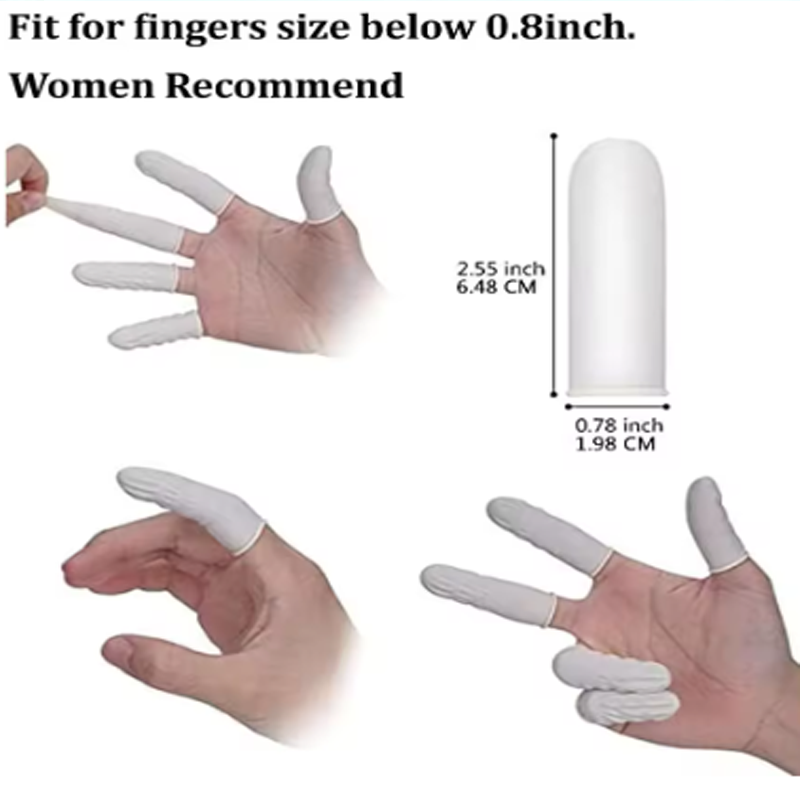 Einweg-Latex-Fingerlinge, pude – Latex Disposable Glove Bewertung und Preis