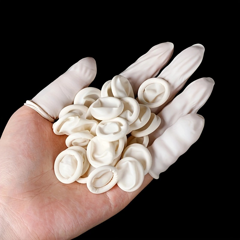 Einweg-Latex-Fingerlinge, pude – Latex Disposable Glove Bewertung und Preis