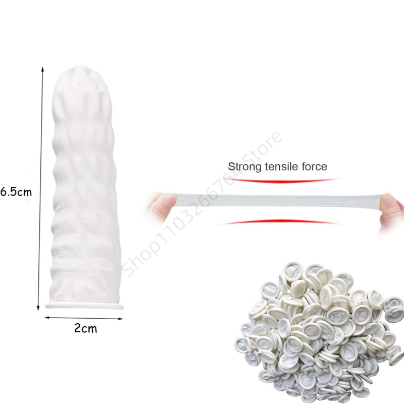 100 Stück Einweg-Fingerspitzen – Latex Disposable Glove Bewertung und Preis