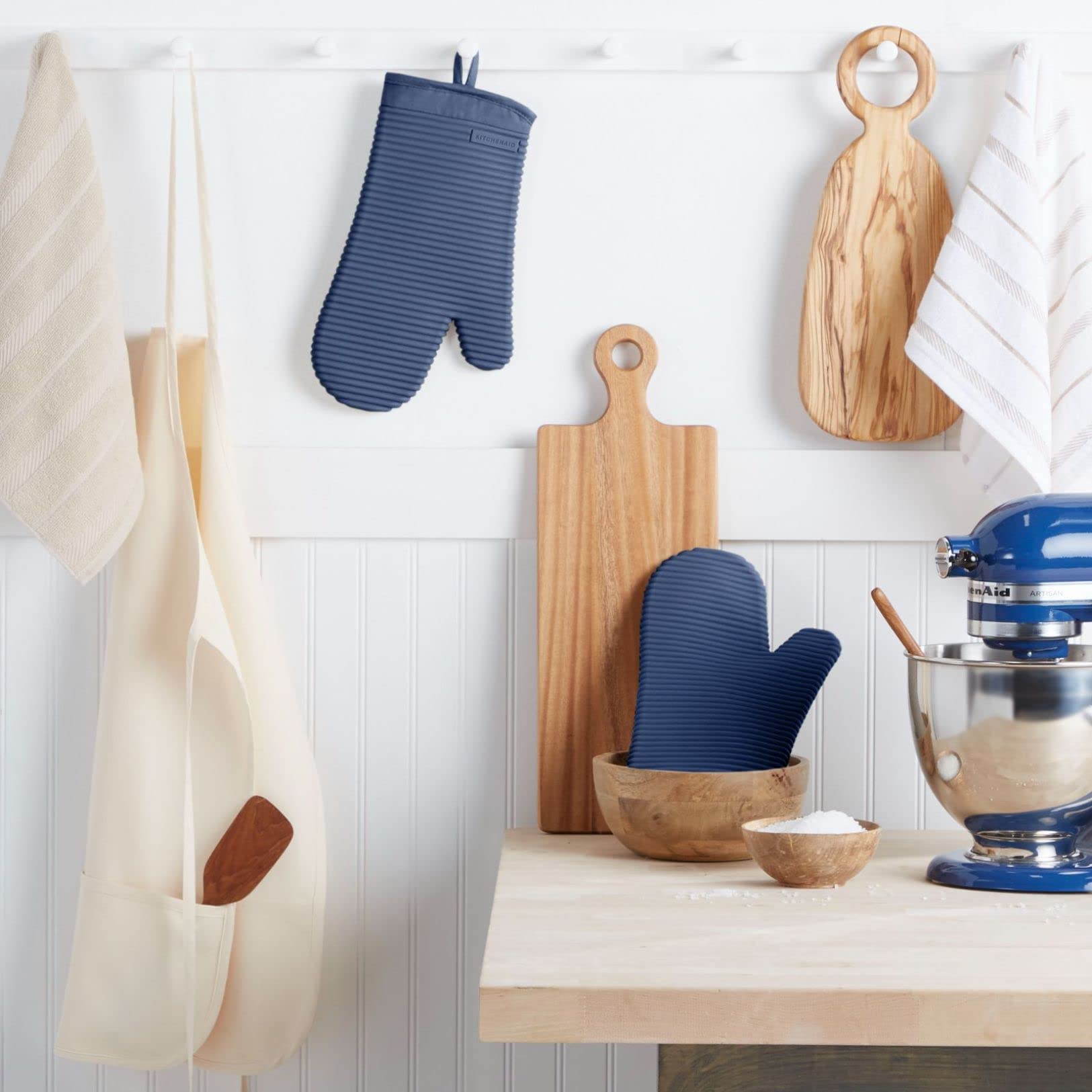 Geripptes weiches Silikon-Ofen – Oven Mitt Silicone Bewertung und Preis