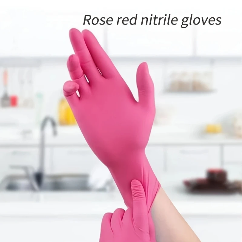 Fuchsia Nitril-Einweghandschuh – Latex Disposable Glove Bewertung und Preis